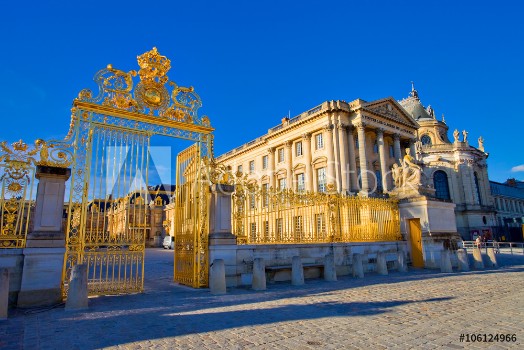 Picture of Chteau de Versailles entre grille royale 